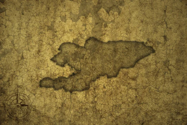 스탄의 지도가 있습니다 빈티지 배경에 지도입니다 — 스톡 사진