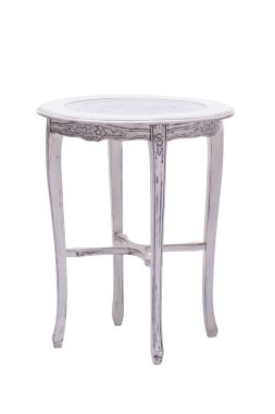 Beyaz arka planda tahta kesim, izole et.