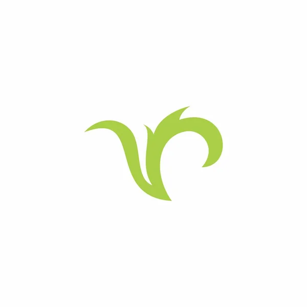 Символ Логотипа Листа Природы — стоковый вектор