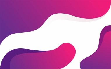 Modern Mor soyut dalga arkaplan tasarımı