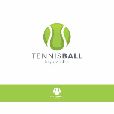Tennis Ball Logo Vector Illustration. Ball Icon. Tennis Club