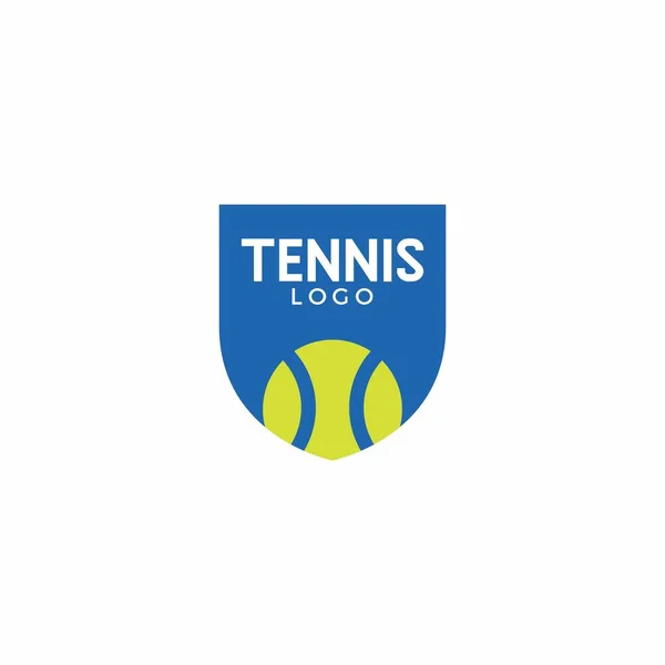 Σύγχρονο Επαγγελματικό Λογότυπο Τουρνουά Τένις Μπάλα Σήμα Για Ομάδα Πρωτάθλημα — Διανυσματικό Αρχείο