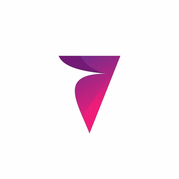 Alfabet Letter Logo Pictogram Ontwerp Logo Eenvoudig — Stockvector