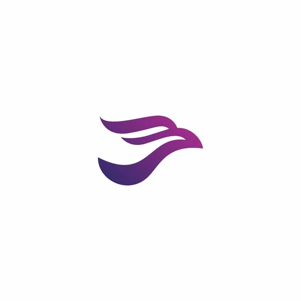 Eagle Logo Design Vector Illustration Eagle Icon — Stock Vector