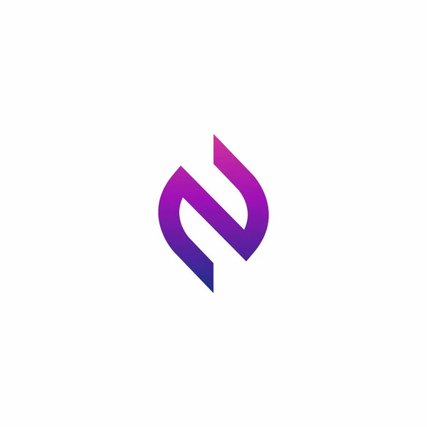 Logo Ontwerp Initiële Vectorillustratie — Stockvector
