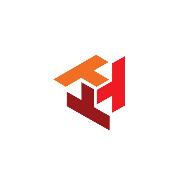 Triple Logo Enkel Och Ren Design — Stock vektor
