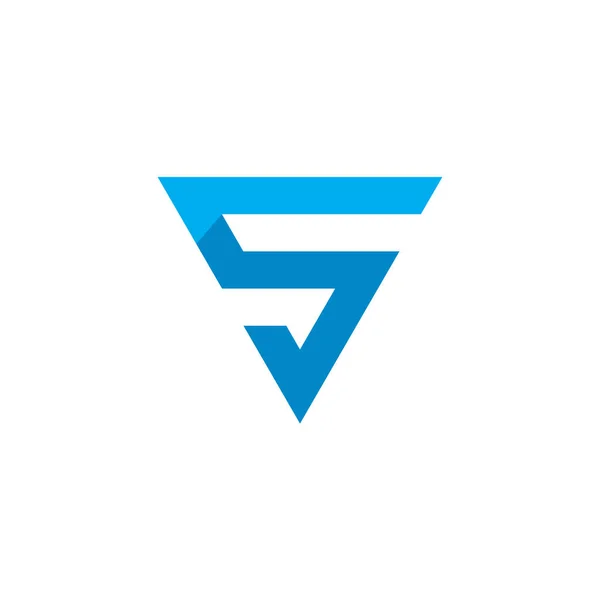 Logo Strong Triangle Logo — Stock Vector