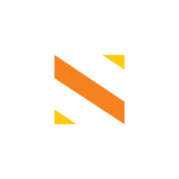 Logo Simple Design Letter Initial Logo — Stock Vector