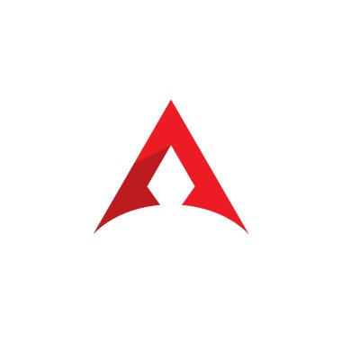 A harfi logosu. Baş harfi A Logo Vektörü. Harf A Simgesi