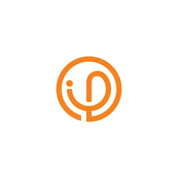 Logotipo Sorriso Ipl Sorriso Ícone Vector Design —  Vetores de Stock