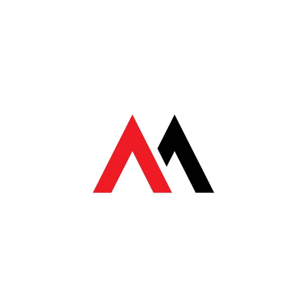 Logotyp Symbol Modern Bokstav Logo Enkel Design — Stock vektor