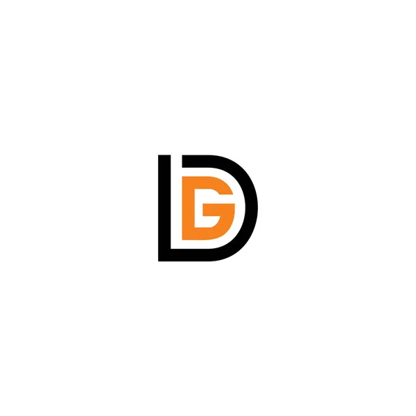 Logo Symbool Brief Pictogram — Stockvector