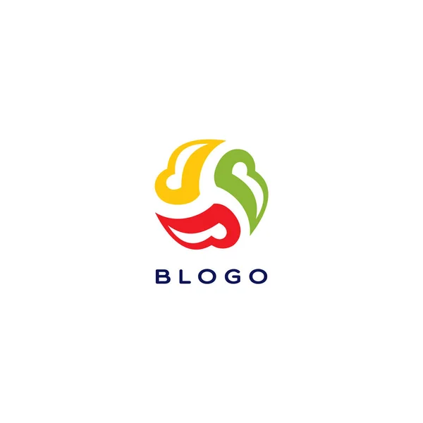 Símbolo Logotipo Design Simples Limpo —  Vetores de Stock