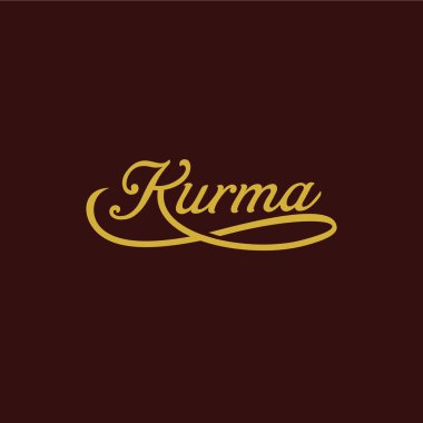 Kurma Logo Tasarımı. K Harfi Logo Sembolü