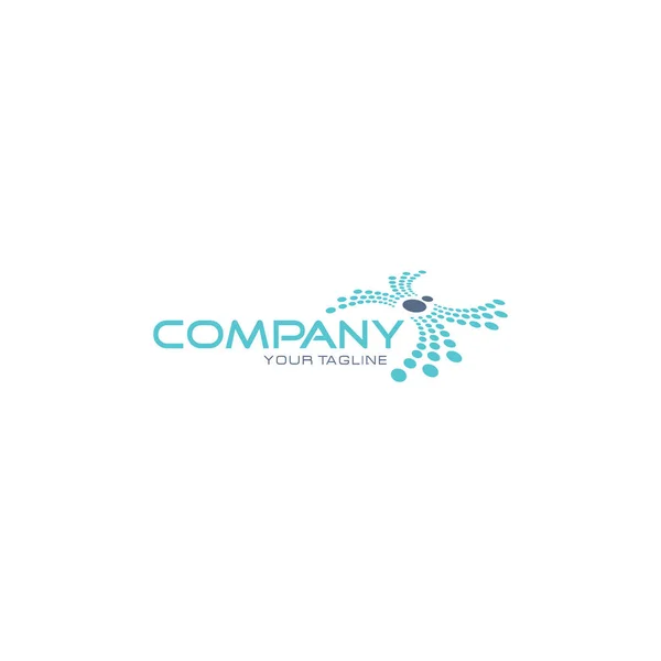 Logotipo Tecnologia Aranha Design Moderno Limpo —  Vetores de Stock