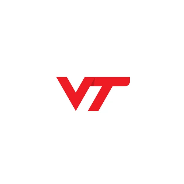 Logo Concept Letra Logo Design — Vector de stock