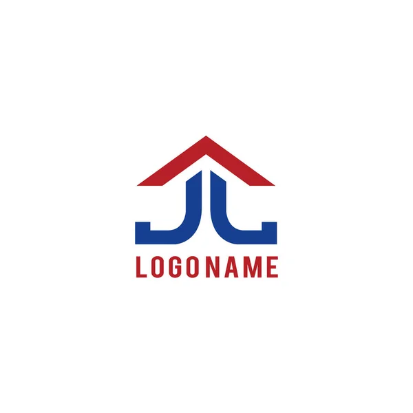 Logo Symbol Immobilien Logo Design — Stockvektor