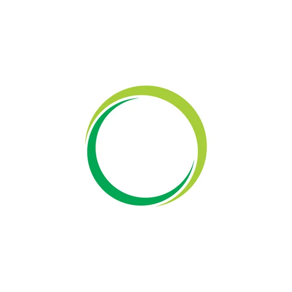 Logo Symbol Letter Circle Logo Design — Stock Vector
