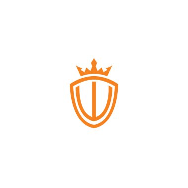 W Crown Basit Logosu. W Kalkanı Logo Tasarımı