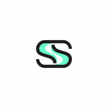 S Logo Modern Design. Letter S Line Logo