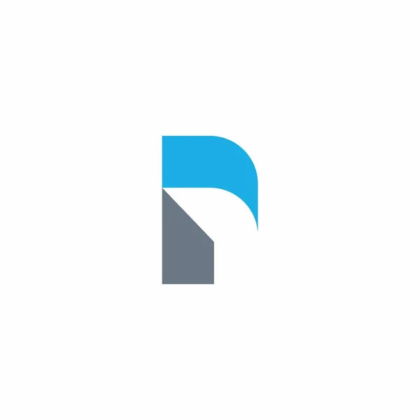 Ikoon Vector Letter Logo Design — Stockvector