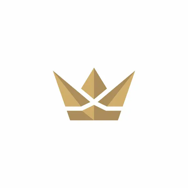 Crown Logo Design Crown Logo Vector — Stock Vector