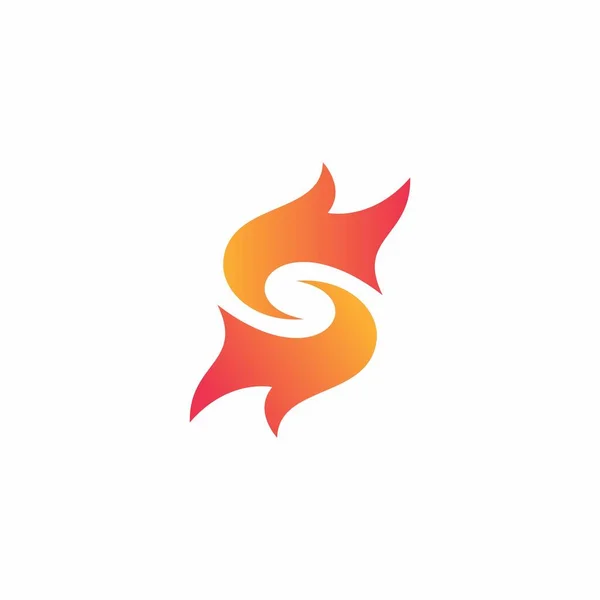 Abstract Logo Design Letter Icon — Stock Vector