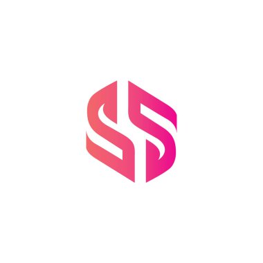 SS Logosu Basit ve temiz tasarım