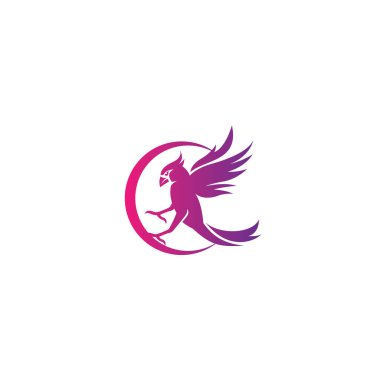 C Kuşu logosu Basit Tasarım