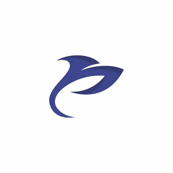 Fish Abstract Logo Design Logo Pêche Design — Image vectorielle
