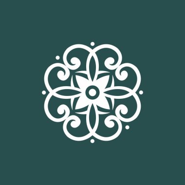 Süs Logosu Basit. Kusursuz Desen