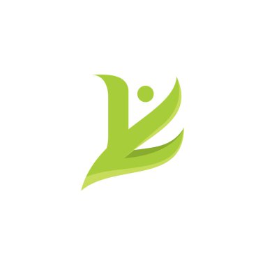 YK People Logo Sembol vektör çizimi