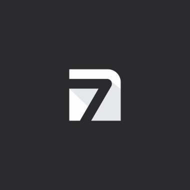 Yedi Logo Basit ve Modern Tasarım