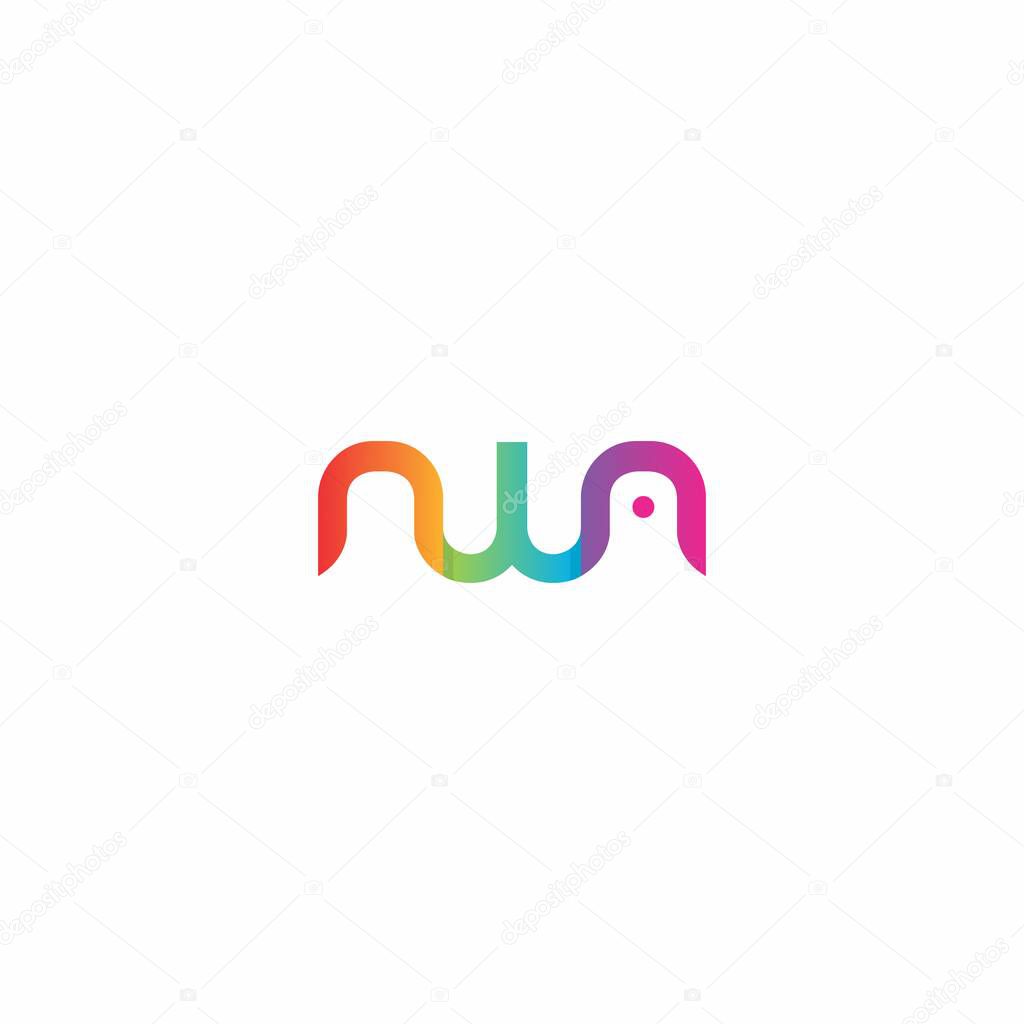 NWA Logo Simple and Modern Design