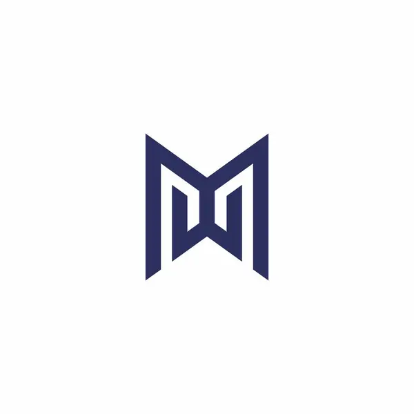 Mw标志设计 信Wm Icon — 图库矢量图片