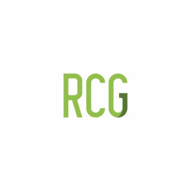 Yeşil renkli RCG logosu. Harf R Simgesi
