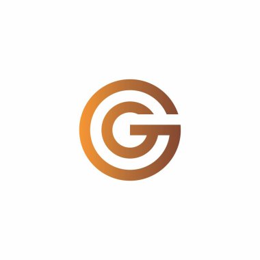 GG logosu. G Harfi Logo Vektörü