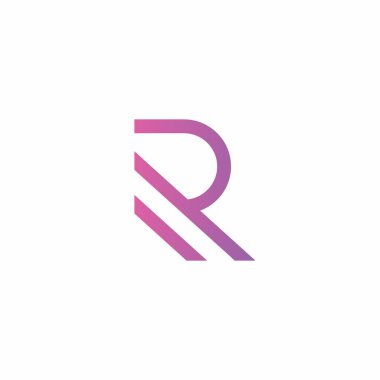 Markan için R Logosu Lüks Tasarım. harf R Simge vektörü