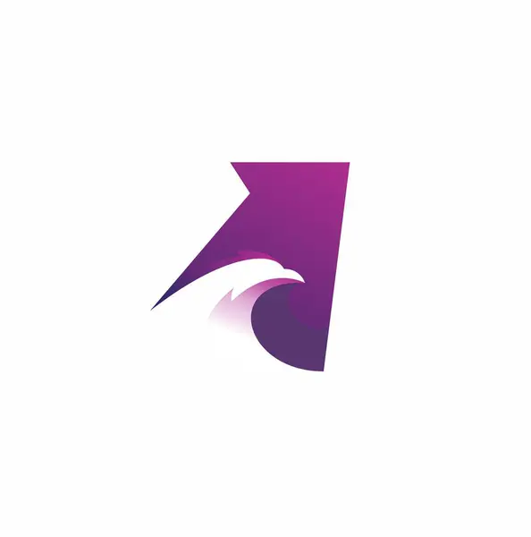 Eagle Letter Logo Design Eagle Icon Cocok Untuk Desain Logo - Stok Vektor