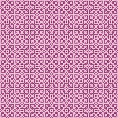 Zarif dikişsiz kiremitler, çiçekli motif kumaş arkaplan