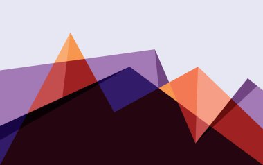 Modern tarz basit arkaplana sahip soyut dağ arkaplan tasarımı