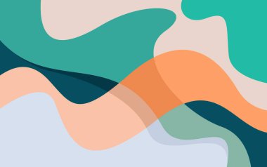 renkli sıvı soyut arkaplan vektörü