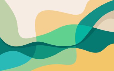 Renkli sıvı soyut arka plan vektörü. soyut eğlenceli renk deseni tasarımı