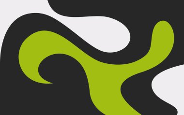 Soyut Arkaplan Vektörü 2B Tam Renk. sıvı soyut arkaplan