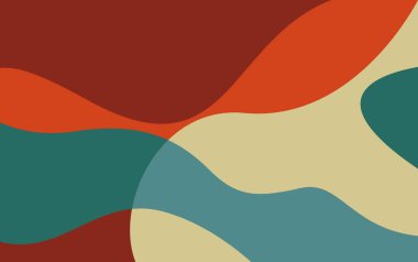 Klasik akış vektörü ile soyut sıvı dalga arkaplanı 