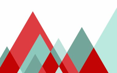 Üçgenli soyut geometrik dağ arkaplanı