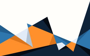 Dağ Soyut Duvar Sanatı Peyzajı Geometrik Tasarım Vektör Arkaplanı. Dağ Soyut Tasarımı