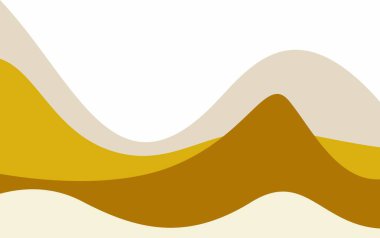 Minimalist Soyut Dağ Arkaplan Vektörü