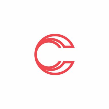 C harfi İlk Logo Tasarımı