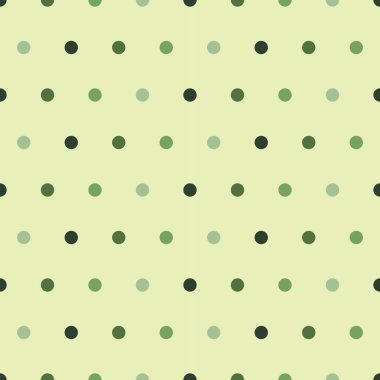 Noktalar Yeşil Renksiz Desen Tekstil veya Duvar Kağıdı İçin Uygun